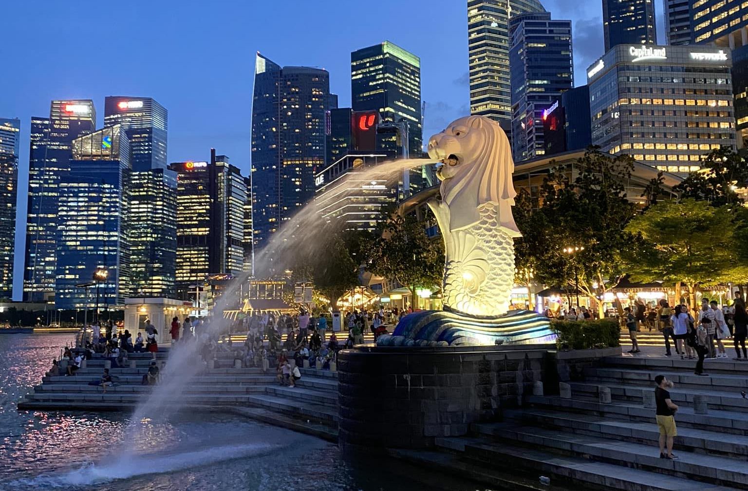 The Merlion Park Singapore