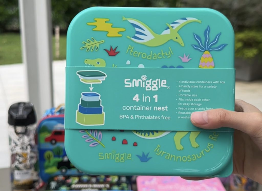 Smiggle 4 in 1 Container Nest